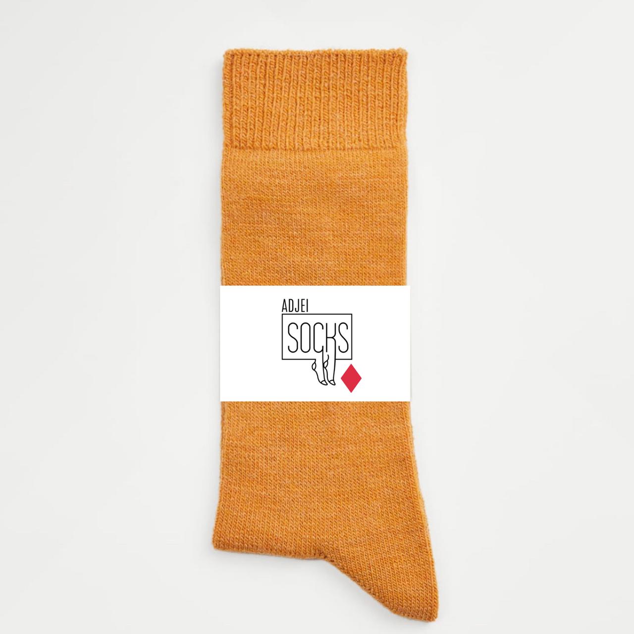 SOCKS - CITROUILLE - ADJEI