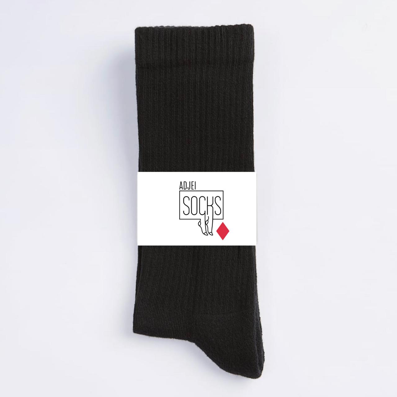 SOCKS - NOIR - ADJEI