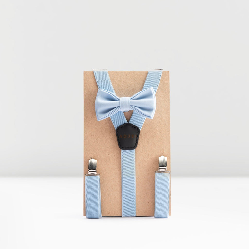 SUSPENDERS - BLEU CIEL - ADJEI