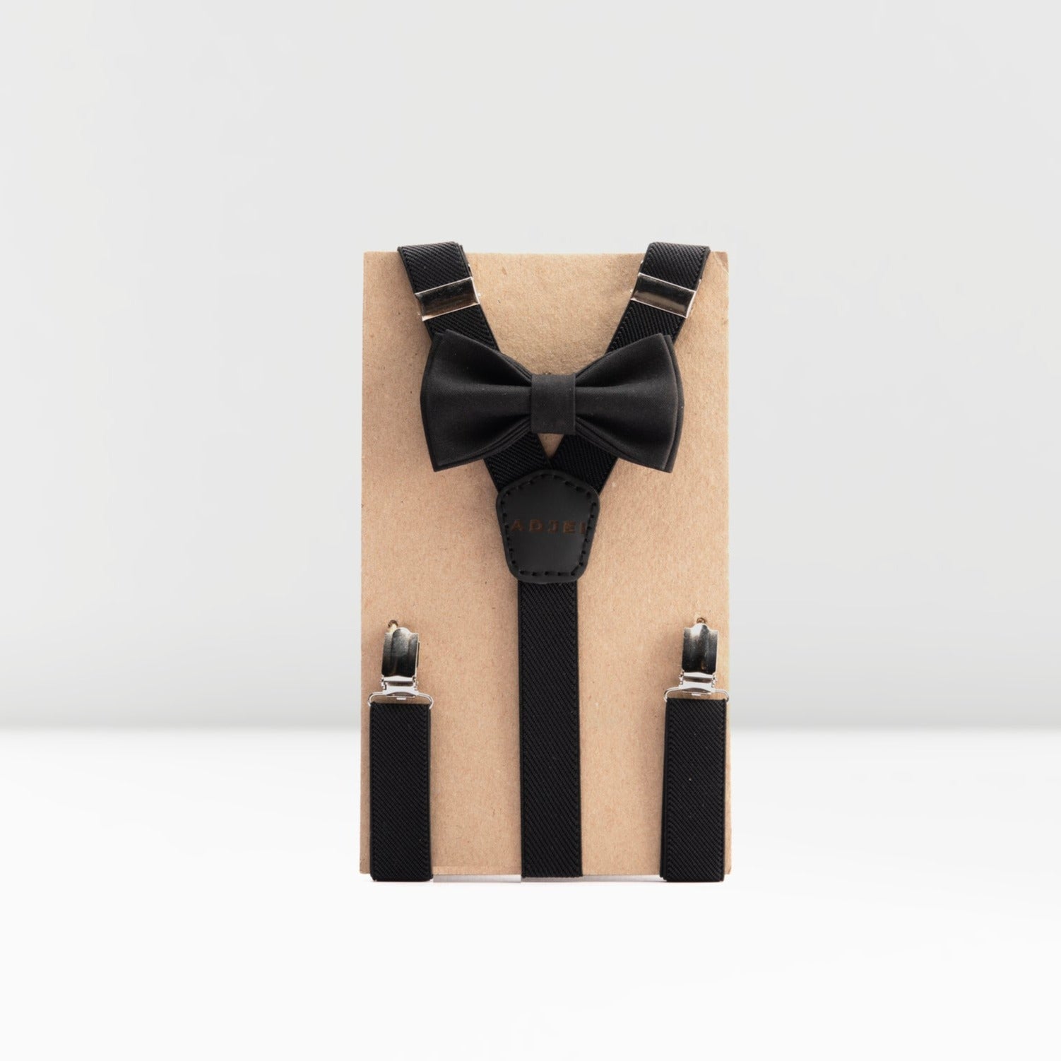 SUSPENDERS - NOIR - ADJEI