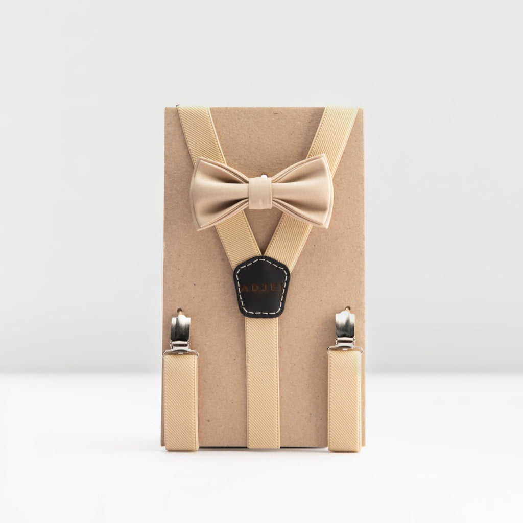 SUSPENDERS - BEIGE - ADJEI