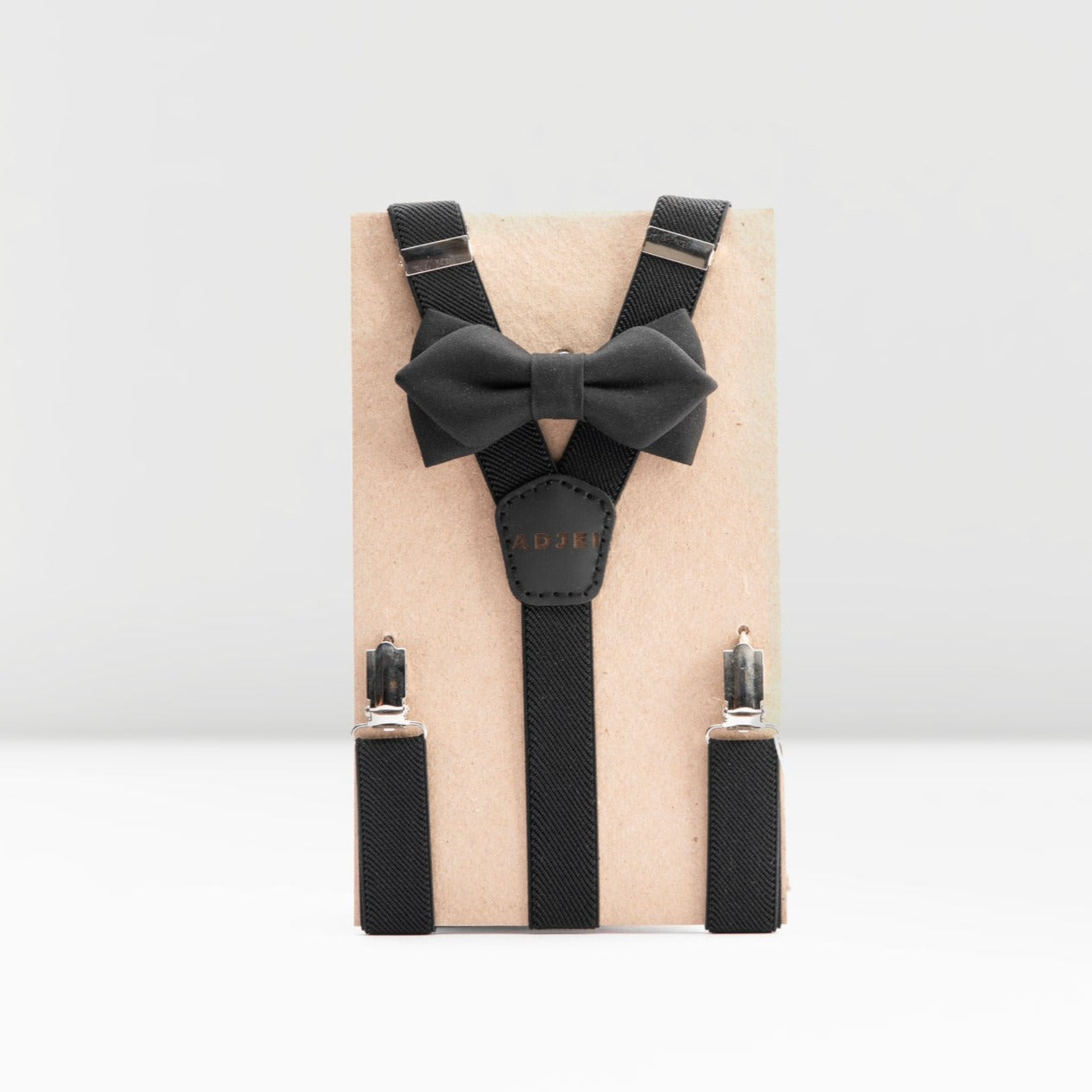 SUSPENDERS - NOIR - ADJEI