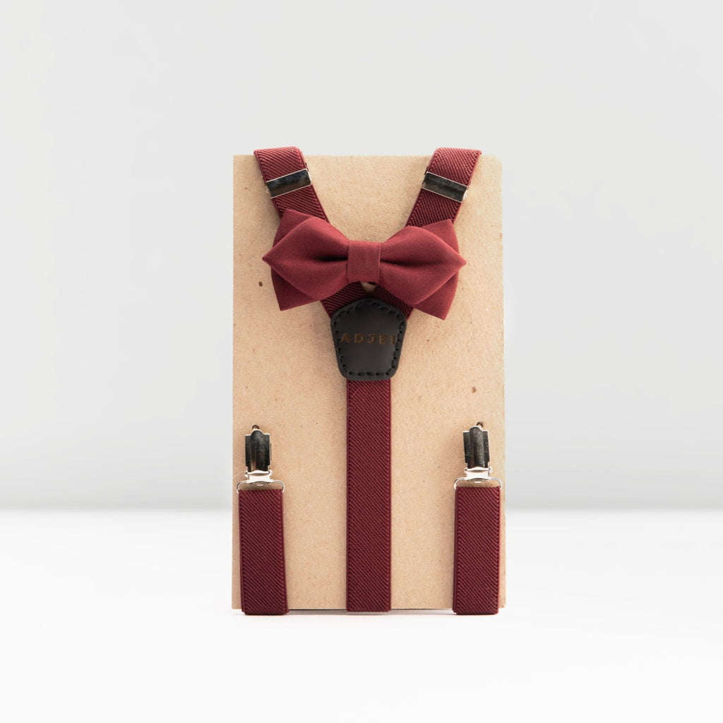 SUSPENDERS - BORDEAUX - ADJEI