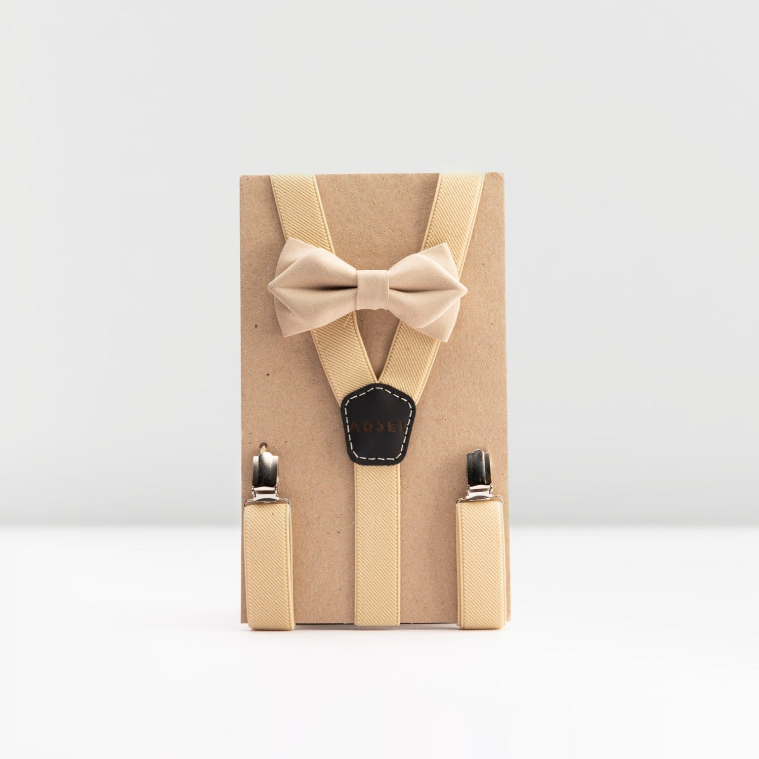 SUSPENDERS - BEIGE - ADJEI